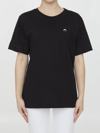 Marine Serre Black T-shirt In Black