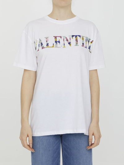 VALENTINO EMBROIDERED T-SHIRT