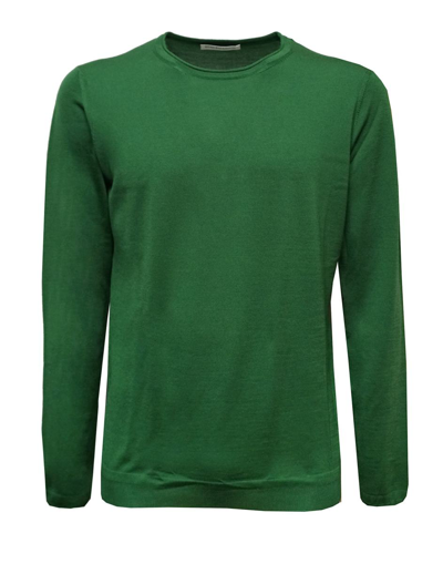 Goes Botanical Wool Knitwear. In Green