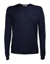Goes Botanical Wool Knitwear. In Blue