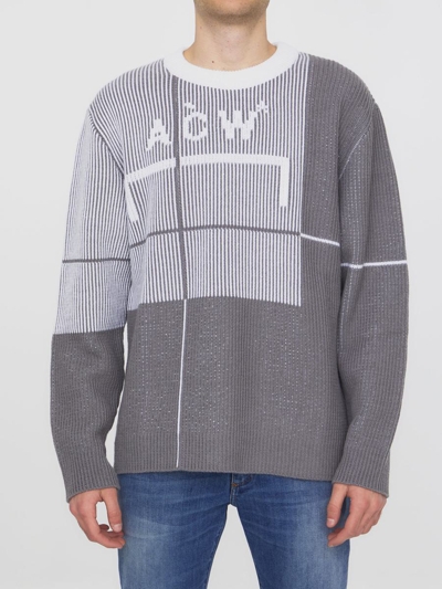 A-COLD-WALL* GRID SWEATER