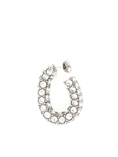 Isabel Marant Earrings In Transparent/silver