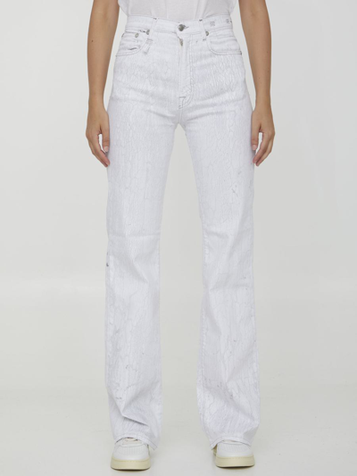 R13 Jane Jeans In White