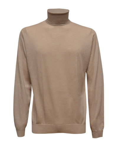John Smedley Cotton Shirts. In Taupe