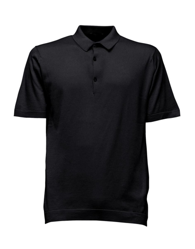 John Smedley Polo In Black