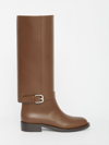 BURBERRY LEATHER BOOTS