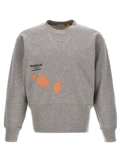 Moncler Genius X Salehe Bembury Sweatshirt In Grey