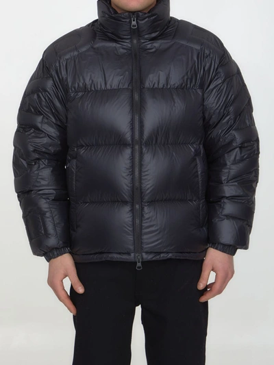 Burberry Quilted Nylon Puffer Jacket In Black