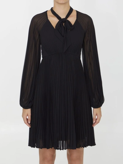 Zimmermann Sunray Pleated Dress In Black