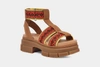 Ugg Ashton Heritage Braid Sandal In Brown