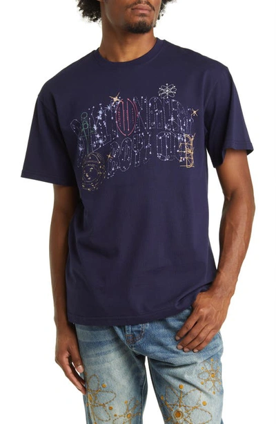 Billionaire Boys Club Arch Stars Graphic T-shirt In Maritime