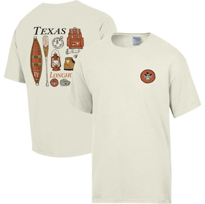Comfort Wash Cream Texas Longhorns Camping Trip T-shirt