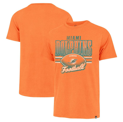 47 ' Orange Miami Dolphins Last Call Franklin T-shirt