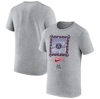 Nike Paris Saint-germain  Men's Dna T-shirt In Grey