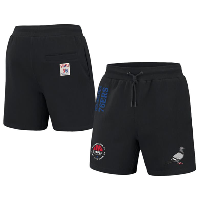 Staple Nba X  Black Philadelphia 76ers Home Team Shorts