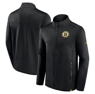 Fanatics Branded  Black Boston Bruins Authentic Pro Full-zip Jacket