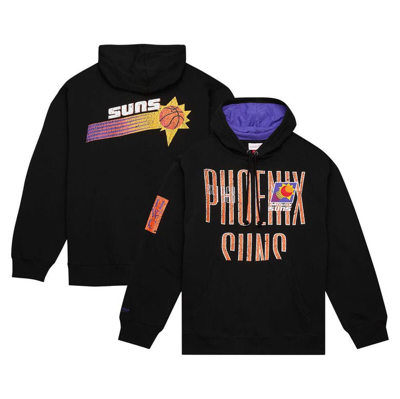 Mitchell & Ness Men's  Black Distressed Phoenix Suns Hardwood Classics Og 2.0 Pullover Hoodie