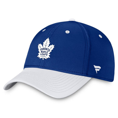 Fanatics Branded  Blue/white Toronto Maple Leafs Authentic Pro Rink Two-tone Flex Hat