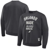 Staple Nba X  Anthracite Portland Trail Blazers Plush Pullover Sweatshirt In Anthracite