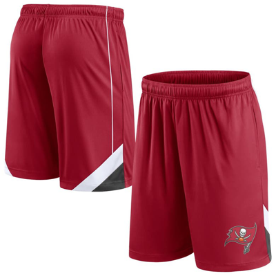 Fanatics Branded Red Tampa Bay Buccaneers Slice Shorts