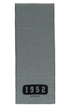 Givenchy College Reversible Muffler Scarf In Grey