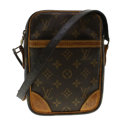 Pre-owned Louis Vuitton Danube Canvas Shoulder Bag () In Brown
