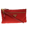 PRADA CANVAS CLUTCH BAG (PRE-OWNED)