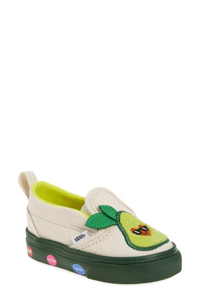 Vans Kids' T Slip-on V Cado In Turtle Dove