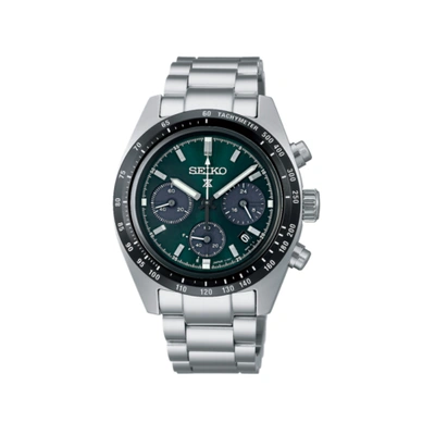 Pre-owned Seiko Prospex Speedtimer Chronograph Solar Watch Sbdl107 / Ssc933 Usus