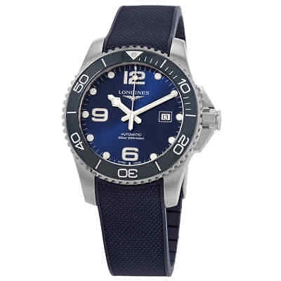 Pre-owned Longines Conquest Automatic Blue Dial Men's 43 Mm Watch L3.782.4.96.9