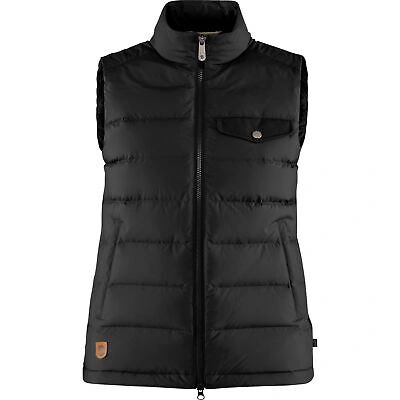 Pre-owned Fjall Raven Fjallraven Greenland Down Liner Vest Women's Vest, Black, Medium