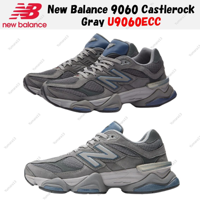 Pre-owned New Balance Balance 9060 Castlerock Gray U9060ecc Us 4-14 Brand