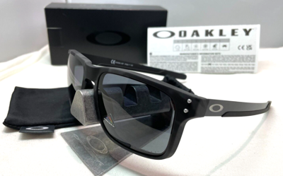 Pre-owned Oakley Holbrook Mix Matte Black Camo Prizm Grey Polarized Sunglasses Oo9384-19