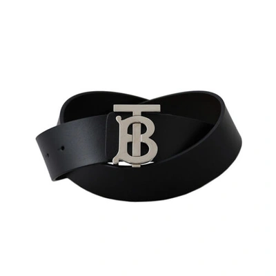 Pre-owned Burberry Belt Men's Beltsblack 8009812 In Bk