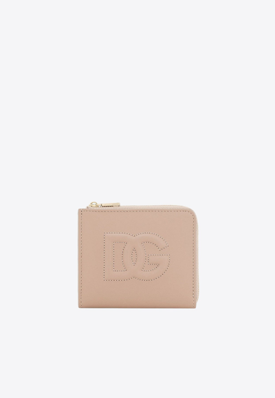 DOLCE & GABBANA DG LOGO ZIP CARDHOLDER