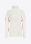 The Row Dua Ribbed Sweater In White