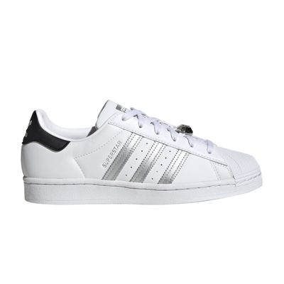 Pre-owned Adidas Originals Wmns Superstar 'paris' In White