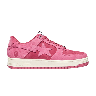 Pre-owned Bape Wmns Sta Low M1 'pink'