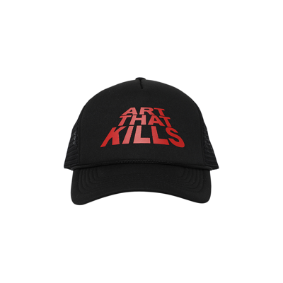 Pre-owned Gallery Dept. Atk Stack Logo Trucker 'black'