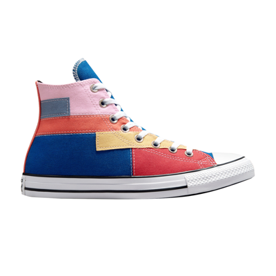 Pre-owned Converse Chuck Taylor All Star High 'patchwork' In Multi-color