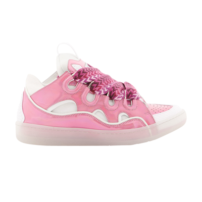 Pre-owned Lanvin Wmns Curb Sneakers 'metallic Pink'