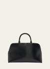 Saint Laurent Sac De Jour Leather Duffel Bag In Noir