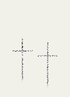 Sheryl Lowe Silver Spike Cross Pave Diamond Earrings In Silver