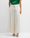 CAROLINA K LEVI BELTED WIDE-LEG PANTS