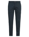 Brooksfield Man Pants Midnight Blue Size 42 Cotton, Elastane