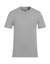 Harmont & Blaine Man T-shirt Light Grey Size Xl Cotton In Grey