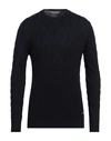 Primo Emporio Man Sweater Midnight Blue Size Xxl Viscose, Nylon