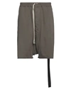 Rick Owens Drkshdw Drkshdw By Rick Owens Man Shorts & Bermuda Shorts Dove Grey Size L Cotton, Elastane