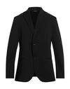 Daniele Alessandrini Homme Man Blazer Black Size 44 Viscose, Polyamide, Elastane In Black