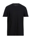 People Of Shibuya Man T-shirt Black Size Xxl Polyamide, Elastic Fibres